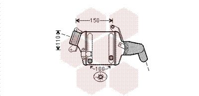 VAN WEZEL Интеркулер 06004380